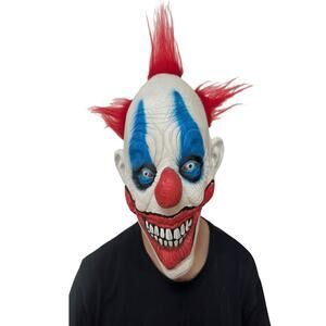 NEW! Creepy Scary Clown Mask - ADULT
